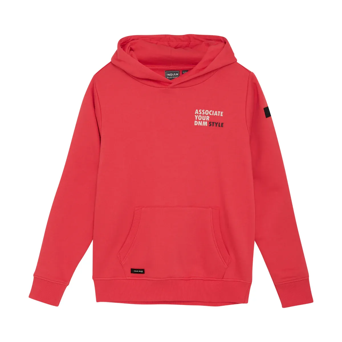 Indian Blue Jeans Hoodie IBJ Hibiscus Red 960368