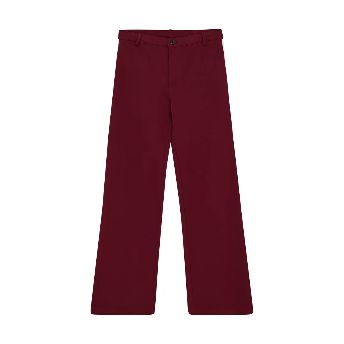 Indian Blue Jeans Pants Wide Leg Red Plum 970414