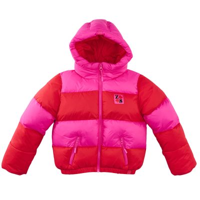 Z8 Meisjes jas Jayda Popping red bubble gum Jayda