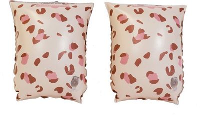 swimessentials Zwembandjes  Old Pink Leopard 2-6 Jaar