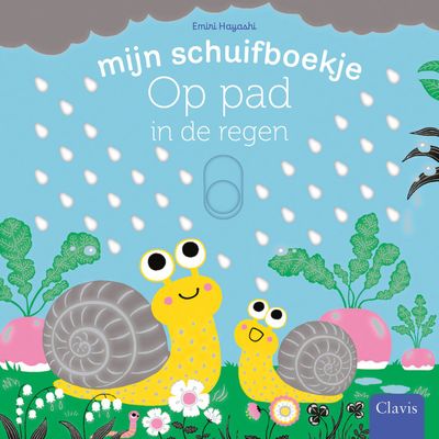 Op pad in de regen (schuifboekje)