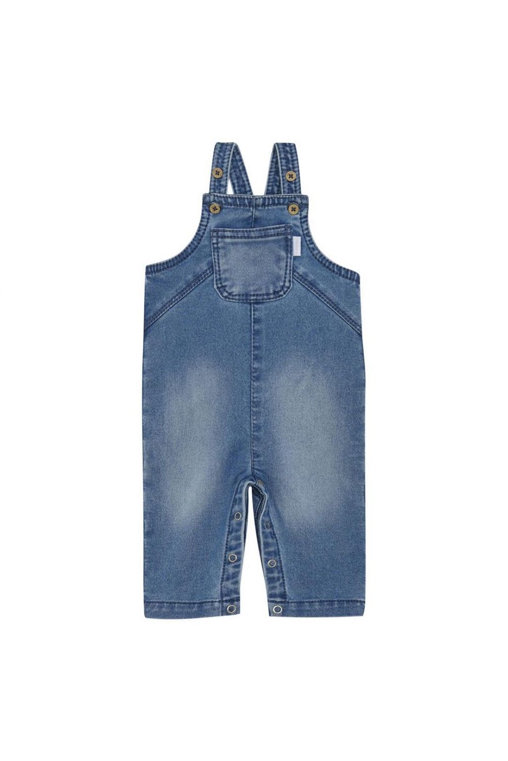 Noppies Boys Denim Dungaree Seres Blue Denim