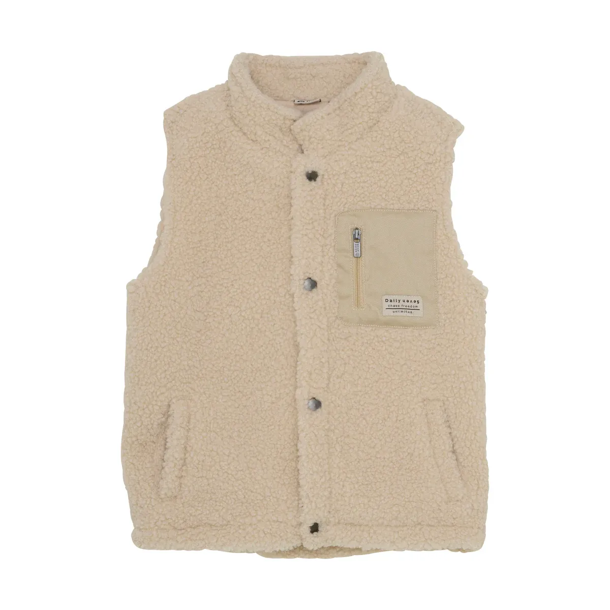 Daily Seven Bodywarmer Teddy Sandshell 920227