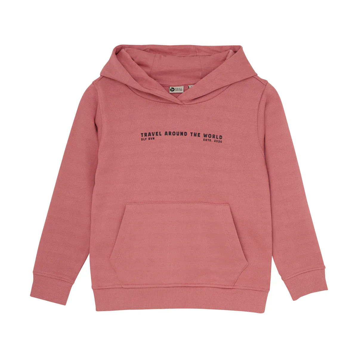 Daily Seven Hoodie Artwork Coral Clay 920246