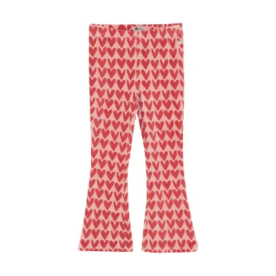 Daily Seven Flared Heart Pants Pale Mauve 930314