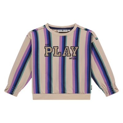 Stains &amp; Stories Girls Sweatshirt Stripe Beige SSA25508476