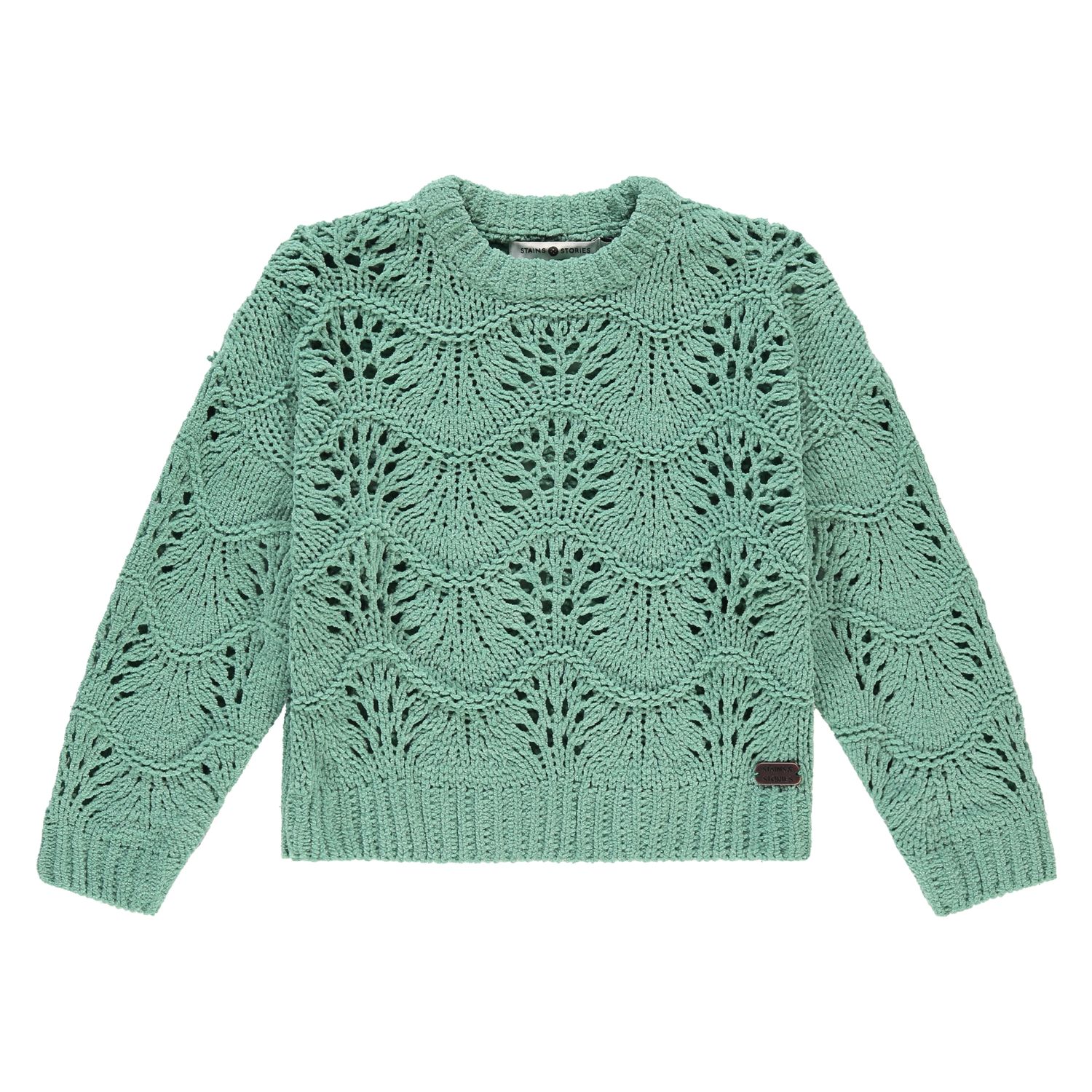 Stains &amp; Stories Girls Pullover Mint SSA25508370