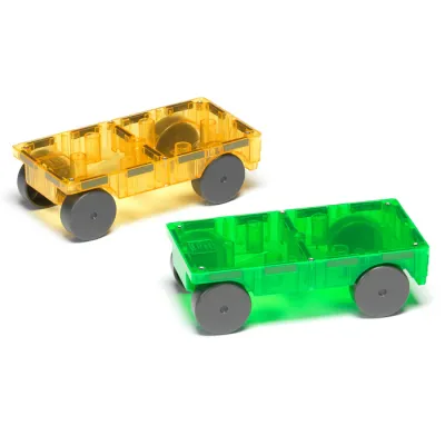 Magna-Tiles Cars 2 stuks uitbreiding