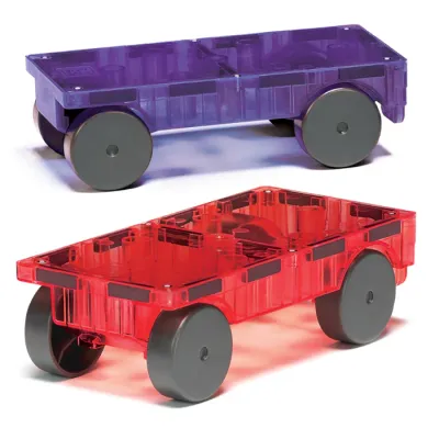 Magna-Tiles Cars 2 stuks uitbreiding