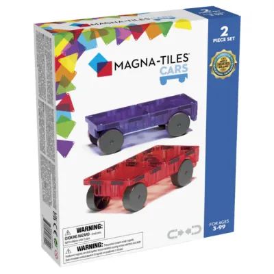 Magna-Tiles Cars 2 stuks uitbreiding