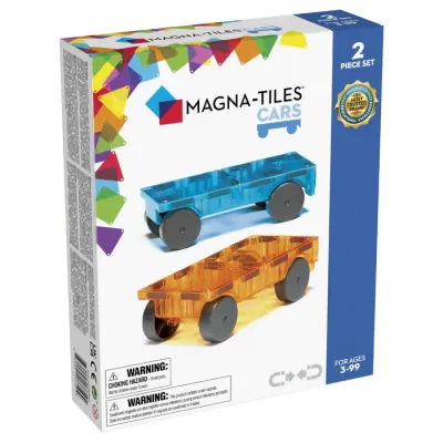 Magna-Tiles Cars 2 stuks uitbreiding