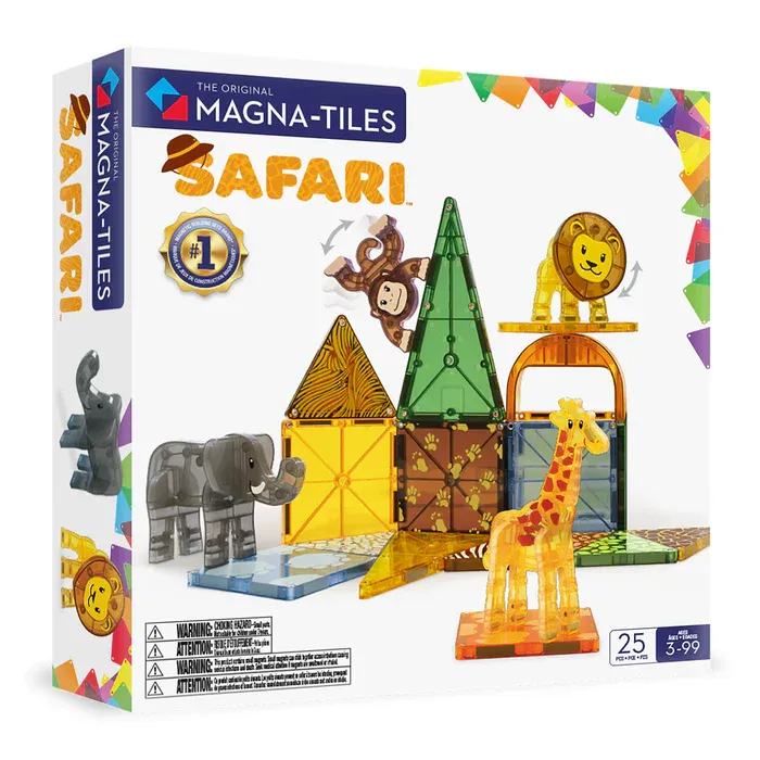 Magna-Tiles Safari animals 25 stuks