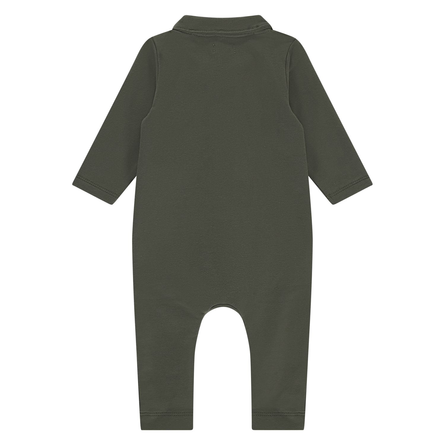 A Tiny Story Baby Suit Long Sleeve Basil TIN25629742