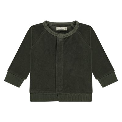 A Tiny Story Baby Cardigan Basil TIN25629440