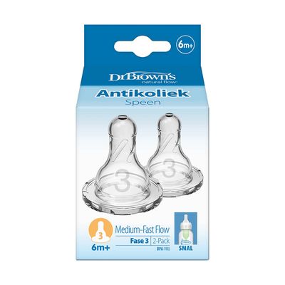 Dr. Brown Speen Breed fase 3 Anti-Colic Option