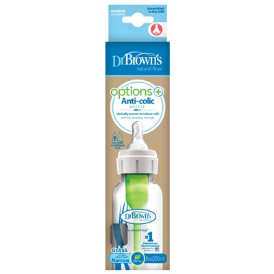 Dr. Brown Options+ Anti-colic Bottle Glas