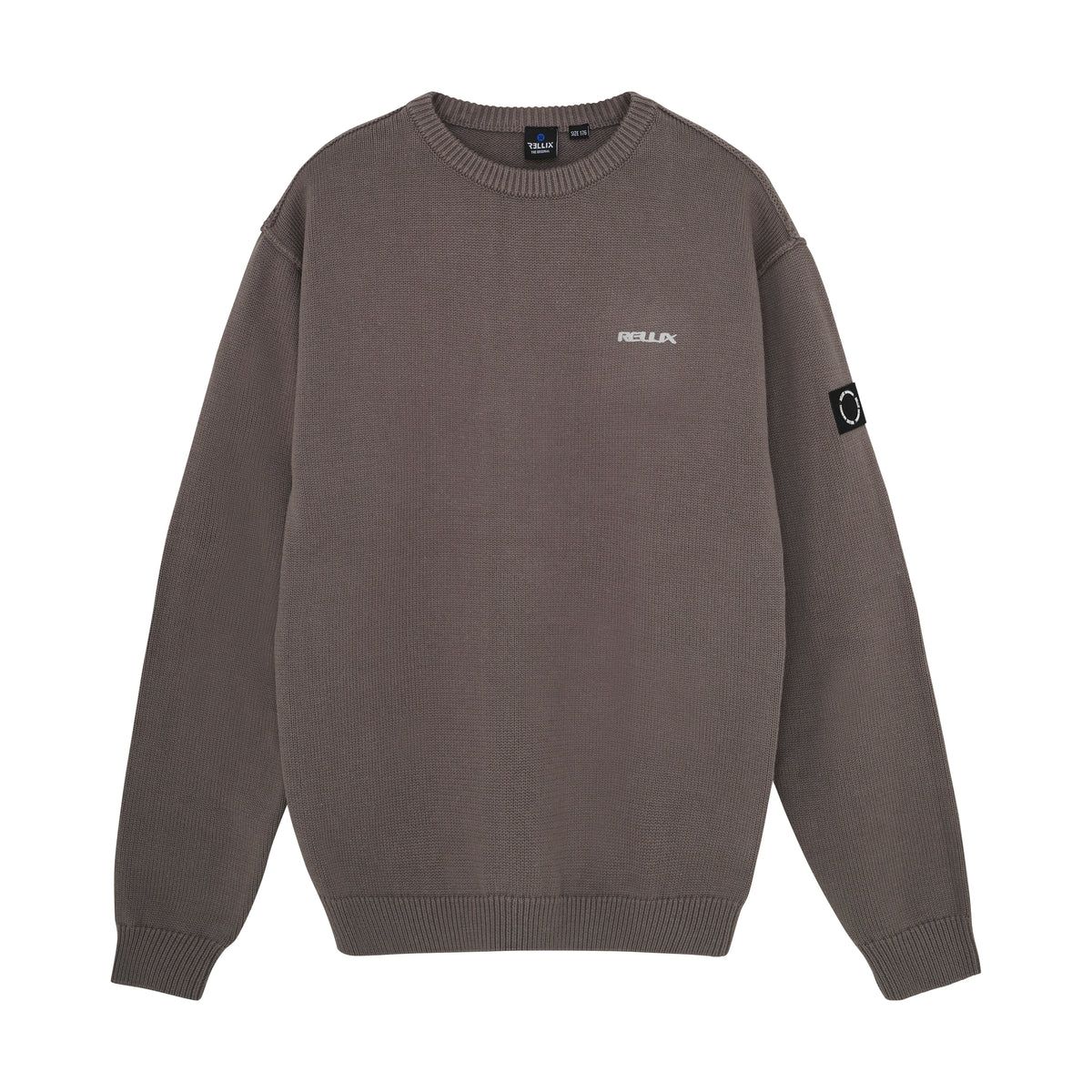Rellix Loose fit Knitwear Crewneck Poppy Seed 940339