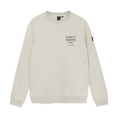 Rellix Sweater Rellix Backprint Fresh Grey Melange 940258