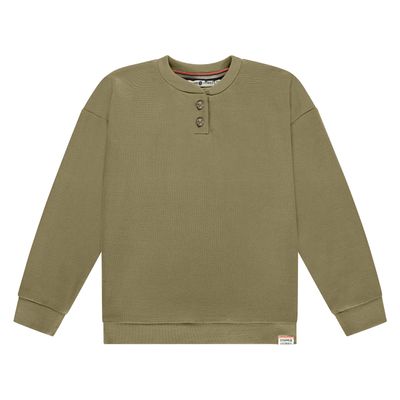 Stains &amp; Stories Boys T-Shirt Long Sleeve Army SSA25407659
