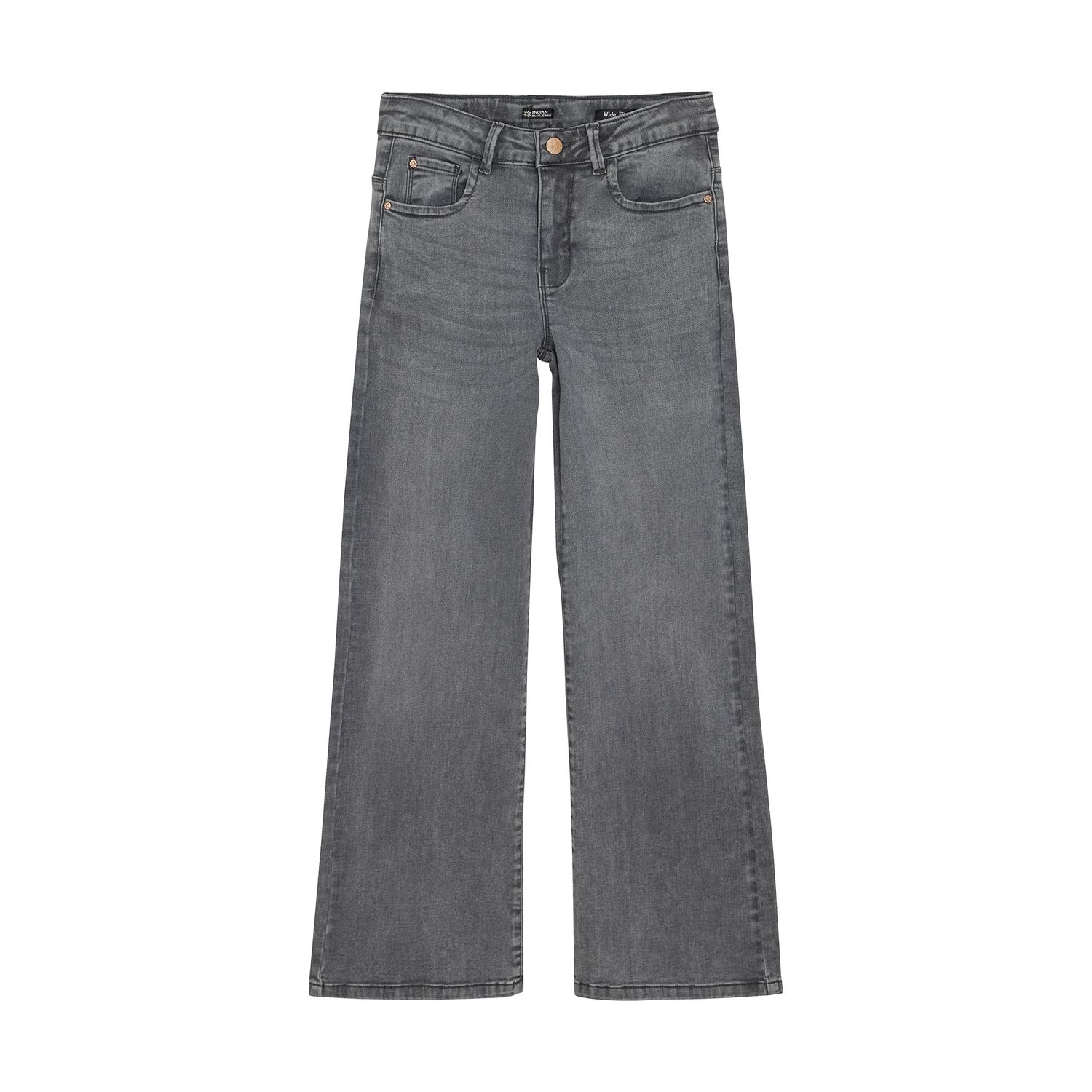 Indian Blue Jeans Wide Fit Grey Light Grey Denim 970401