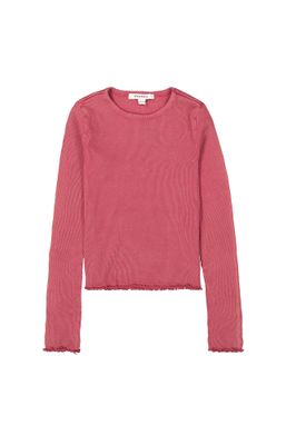 Garcia girls T-shirt ls plum rose I52603
