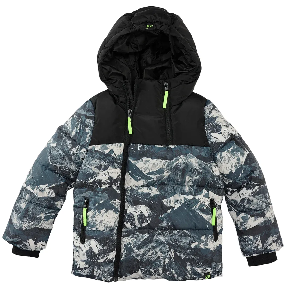 Z8 Jongens winterjas Gino Night sky/AOP