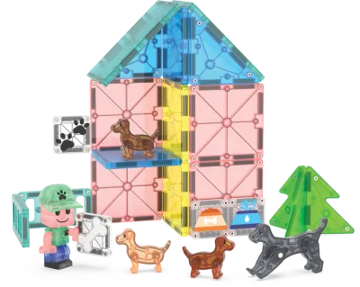Magna-Tiles Magna-Tiles Puppy Park 27pc set