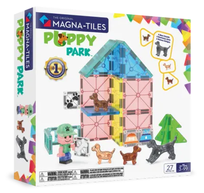 Magna-Tiles Magna-Tiles Puppy Park 27pc set