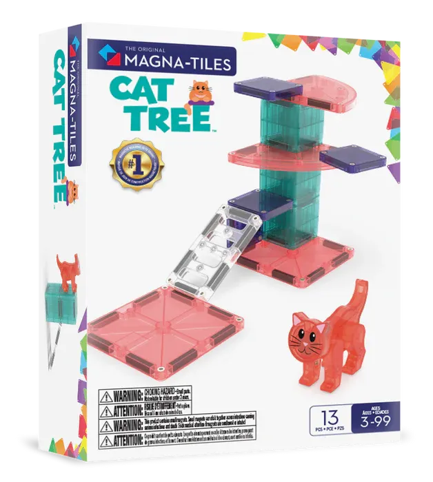 Magna-Tiles Magna-Tiles Cat Tree 13pc set