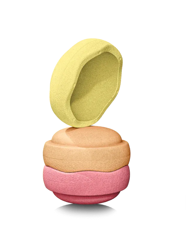 Stapelstein Original set 3 Warm Pastel
