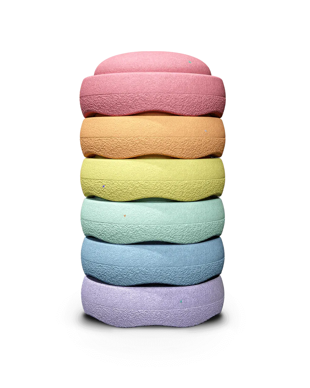 Stapelstein Original set 6 Rainbow Pastel