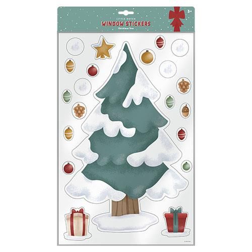Little Dutch Raamsticker Kerstboom