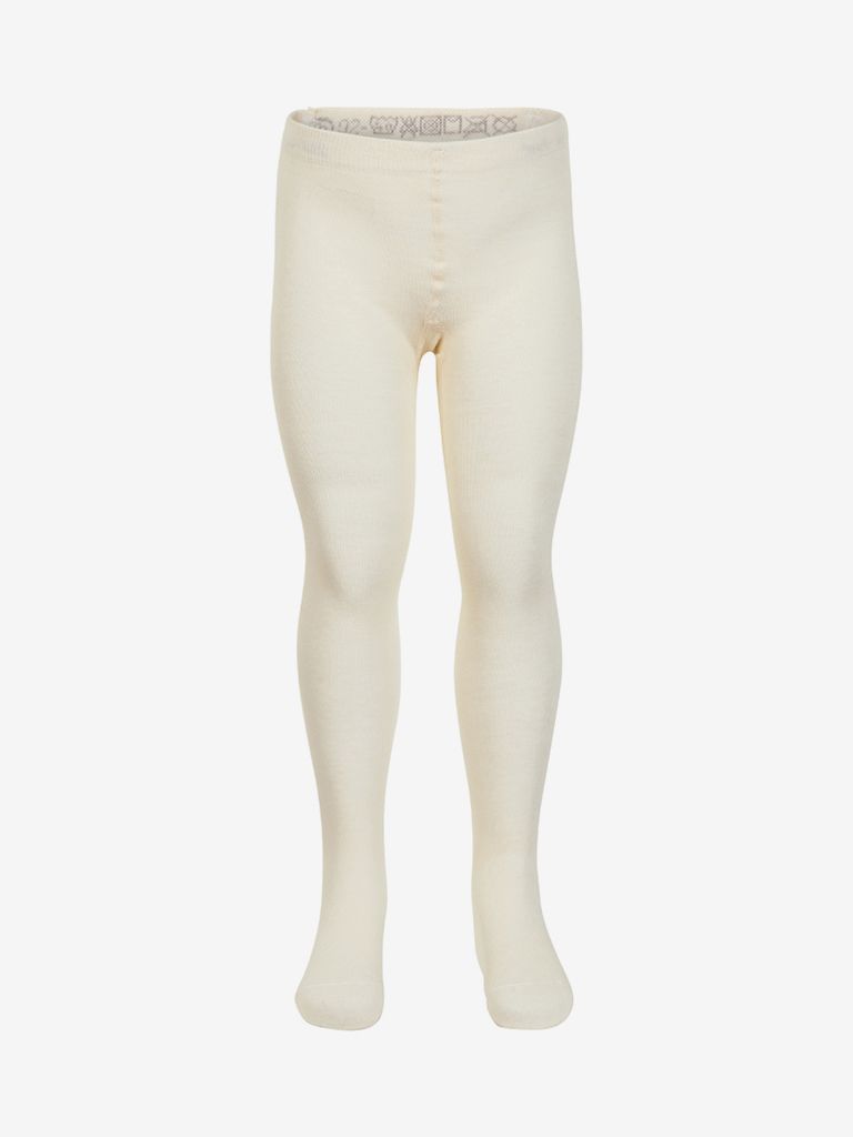 Minymo Stocking - solid Offwhite 5082