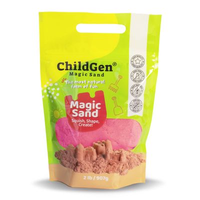 ChildGen MAGICAL SAND - 907 GR - REFILL Pink