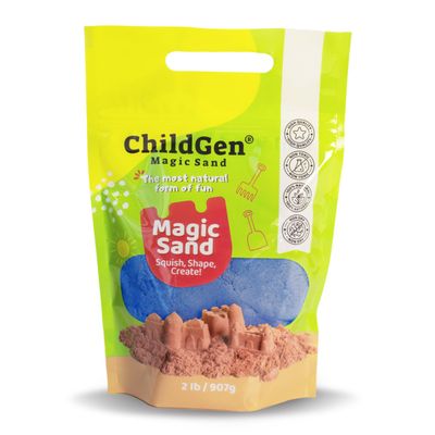 ChildGen MAGICAL SAND - 907 GR - REFILL Blue