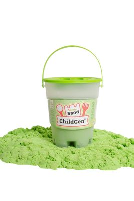 ChildGen MAGICAL SAND 500 GR - GREEN