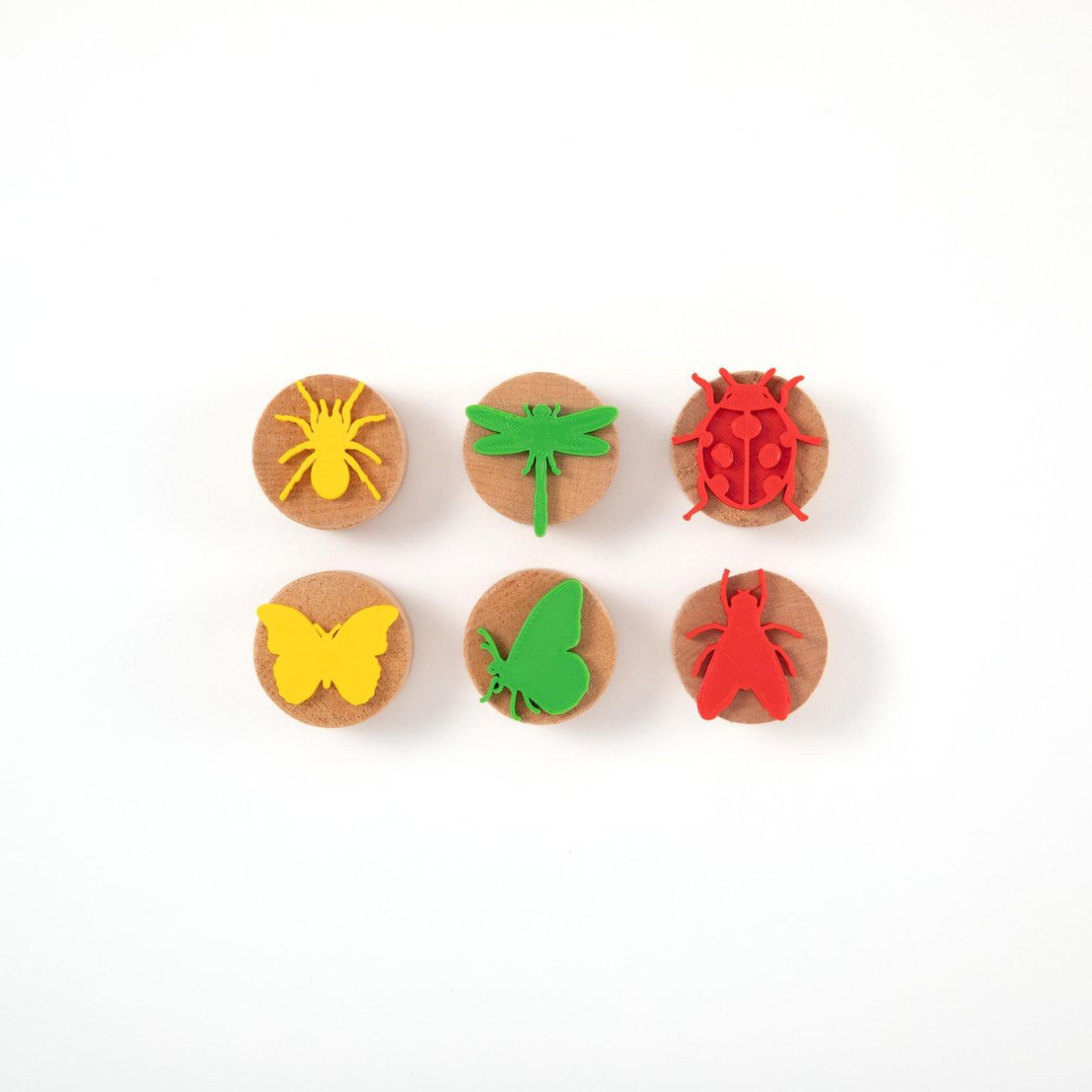 ChildGen WOODEN STAMP SET Insects 0.06.08.102