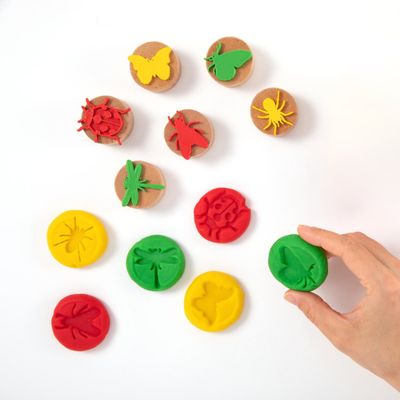 ChildGen WOODEN STAMP SET Insects 0.06.08.102