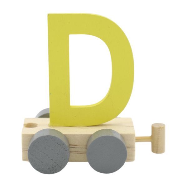 Treinletter D Geel