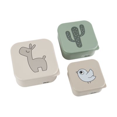 donebydeer Snack box set 3 pcs Lalee Sand mix donebydeer Snack box set 3 pcs Lalee Sand mix