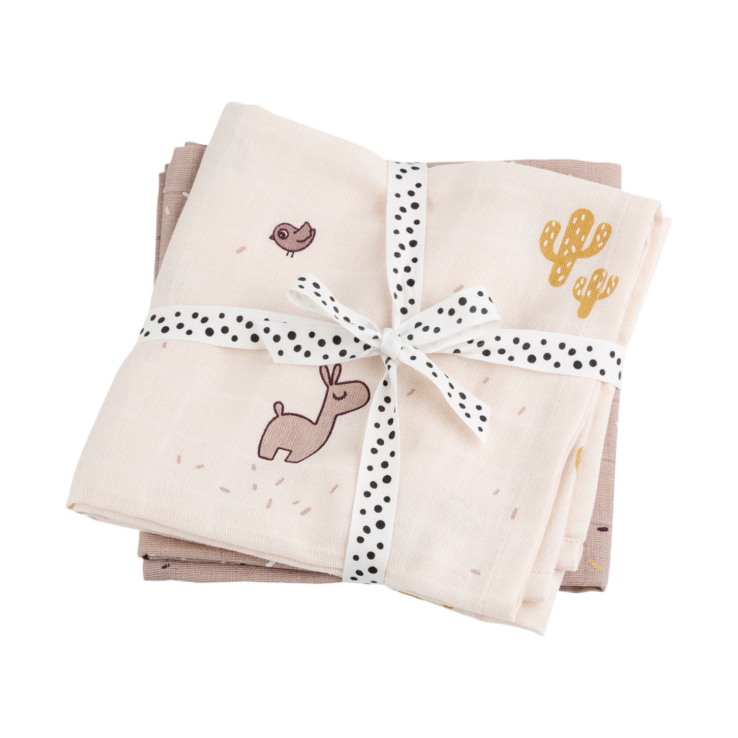 donebydeer Swaddle 2-pack GOTS Lalee Powder