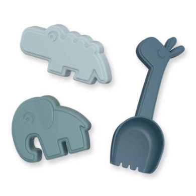donebydeer Sand play set 3 pcs Deer friends Blue donebydeer Sand play set 3 pcs Deer friends Blue