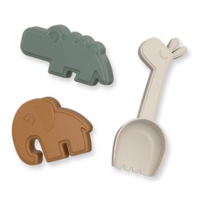 donebydeer Sand play set 3 pcs Deer friends Colour mix 4626019 donebydeer Sand play set 3 pcs Deer friends Colour mix 4626019