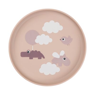 donebydeer Foodie plate Happy clouds Powder donebydeer Foodie plate Happy clouds Powder