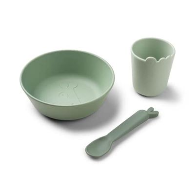 donebydeer Kiddish first meal set Green donebydeer Kiddish first meal set Green