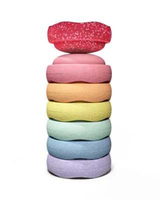 Stapelstein Special Original Mini Rainbow Pastel