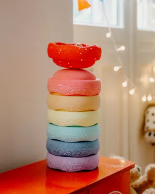 Stapelstein Special Original Mini Rainbow Pastel