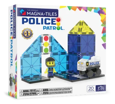 Magna-Tiles Police Patrol