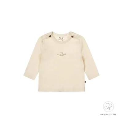 Dirkje Baby t-shirt ls organic cotton Off white WN1243