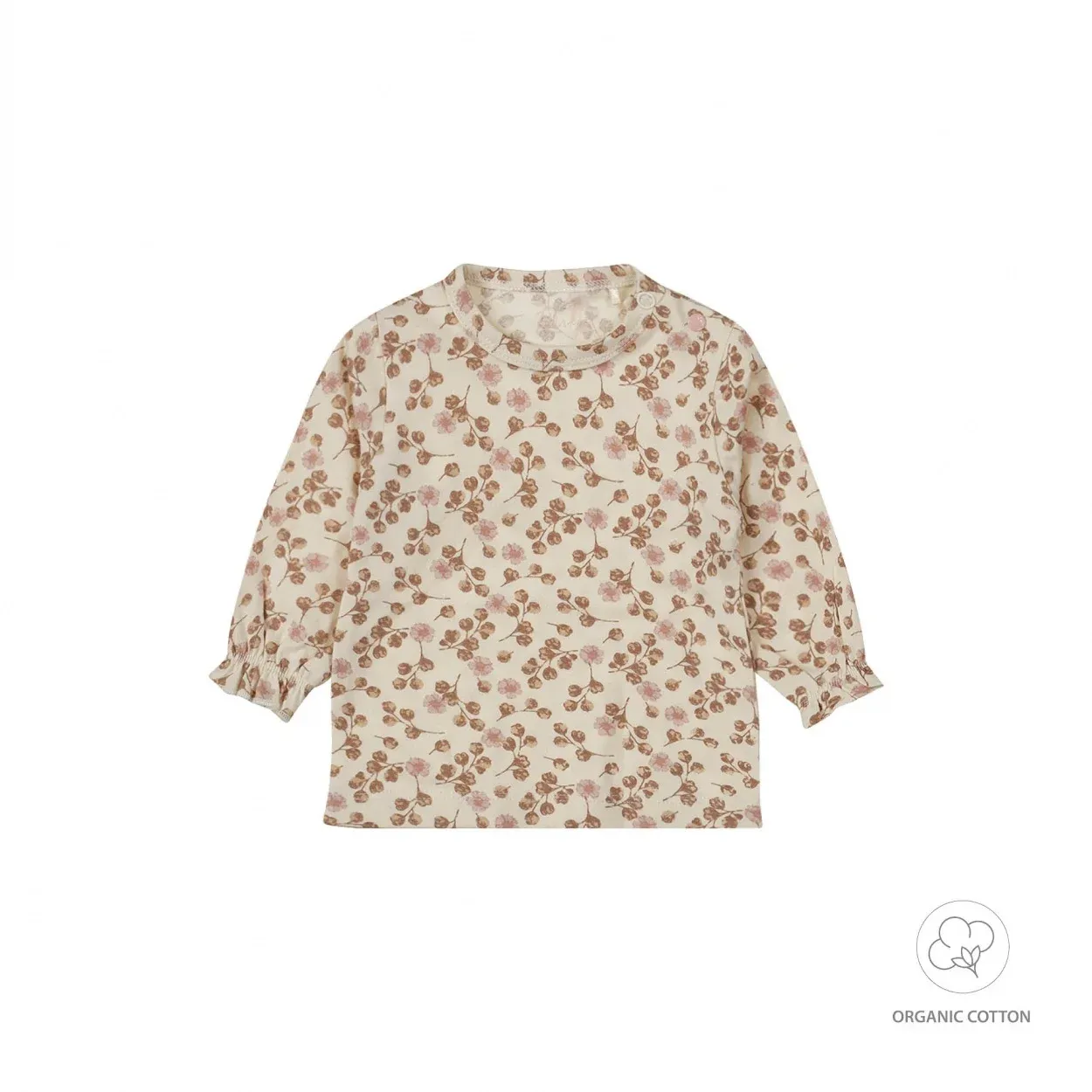 Dirkje Baby t-shirt ls organic cotton Off white WN1223